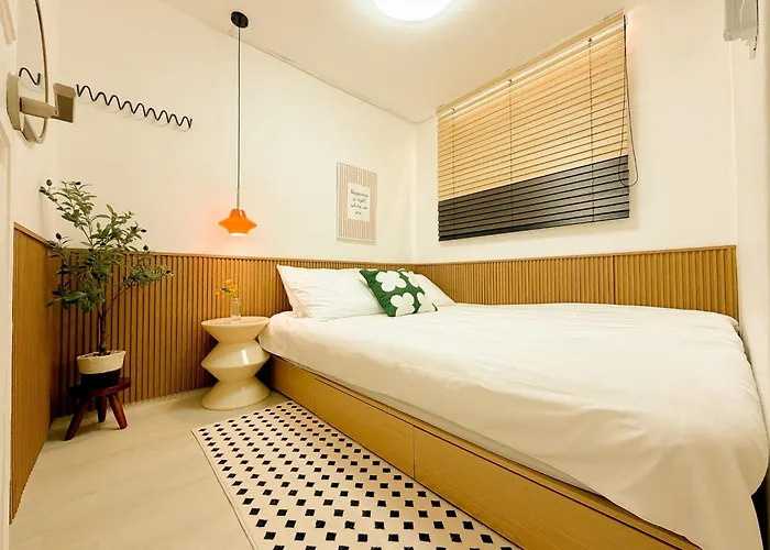 아파트 선정릉역 5분,코엑스 10분, 청담,성수,강남, 공항버스 인근,침대3,최대6인